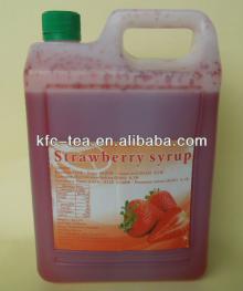 Strawberry syrup (grain) / concentrated fruit juice for Taiwan bubble tea