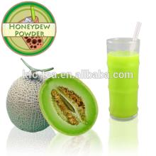 Honeydew flavour powder for bubble tea
