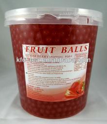 Taiwan Strawberry Juice Ball Popping Boba