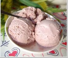 Taro flavor ice cream powder mix
