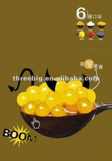 Popping Boba!! Mango Fruit Juice in Popping Pearl!!