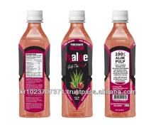 h2 Aloe Juice with Aloe vera pulp 500ml - Pomegranate Flavor