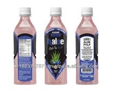 h2 Aloe Juice with Aloe vera pulp 500ml - Blueberry Flavor