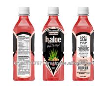 h2 Aloe Juice with Aloe vera pulp 500ml - Cranberry Flavor