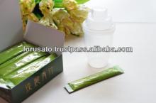 Instant powder drink made from mulberry barley sasa veitchii with melon placenta pineapple ceramide