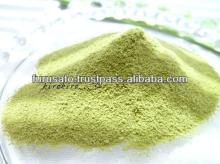 Japanese green juice called Tanrei Aojiru flavoured matcha-like