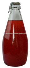 290ml Glass Bottle BASIL SEED Juice Drink