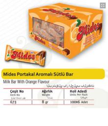 Mides Milk Bar With Orange Flavor