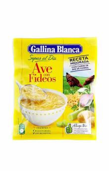 Soup G.Blanca Ave With Fideos