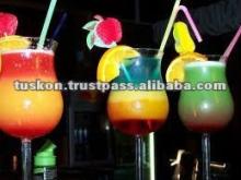 Cocktail flavoured instant powder drink