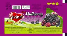 Mulberry Flavored Powdered 9 gr Instant Drink