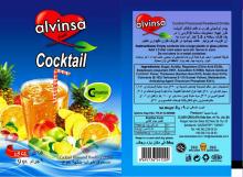 Coctail Flavored Powdered 9 gr Instant Drink