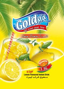 Lemon Flavored Powder Instant Drink 45 gr 1,5 lt