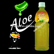 500ml round bottle aloe vera drink--mango flavor
