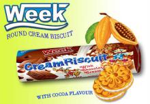 Round Cream Biiscuit
