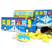 Crispy Corn Snacks with Toys  Doraemon Bus  Pop corn flavor