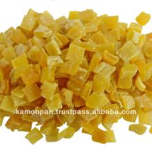 Dried Fruit Mango Dice 8-10 mm. Natural Color