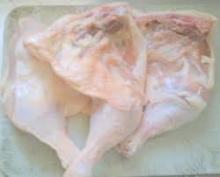 UK ORIGIN  FROZEN   HALAL   CHICKEN   QUARTER  LEGS IN BOXES