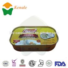 manufacturersgood taste 125g*50tins canned sardines philippines in vegetable oil 125g