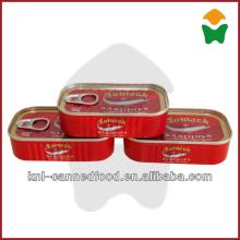 best canned sardines brands in vegetable oil 125gX50tins