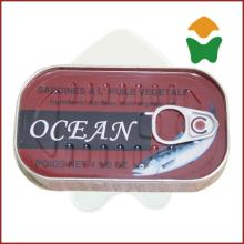 good quality canned  sardine  in  oil  125gX50tins