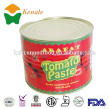 2014 crop hot break tomato paste 2200gX6tins