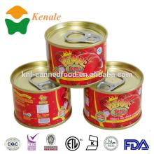 small tin tomato paste 28-30% 70gX50tins