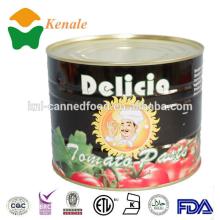 China Manufacturer best tomato paste brands 2200gX6tins