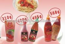 310g PET  bottle   tomato  sauce