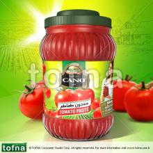 Cano Traditional Tomato Paste, 1.6kg*6, Twist-off lid with paper label in protective PET jar