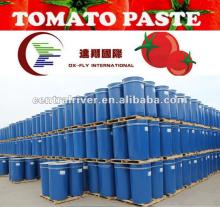 Aseptic packaging tomato paste 30-32% Brix hot break Packing In Drum