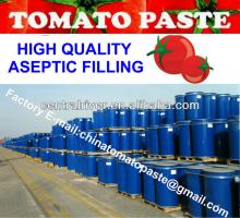 Tomato Paste 30-32% Brix hot break Packing In Drum