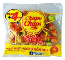 CHUPA CHUPS SOC ASSORTED FLAVOR LOLLIPOPS BAG 400G/MIXED FLAVOR LOLLIPOPS/STICK CANDY/STICK LOLLIPOP
