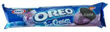 OREO CHOCOLATE SANDWICH COOKIES ICE CREAM BLUEBERRY FLAVOR PACK 137G/OREO CHOCOLATE BISCUITS/OREO BI
