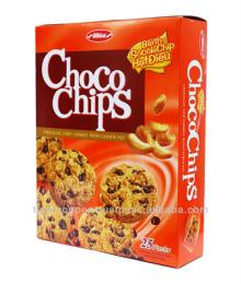 CHOCO CHIPS COOKIES WITH CASHEW NUT BOX 300G/CHOCOLATE BISCUITS/CHOCOLATE COOKIES