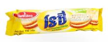 ROSY LEMON FLAVOURED CREAM SANDWICH CRACKER PACK 110G/ROSY CRACKER/ROSY BISCUITS