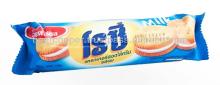 ROSY MILK FLAVOURED CREAM SANDWICH CRACKER PACK 110G/ROSY CRACKER/ROSY BISCUITS
