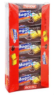 MAGIC TWIN CRACKER SANDWICH CHOCOLATE FLAVOURED CREAM BOX 300G/MAGIC COOKIES/MAGIC BISCUITS