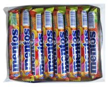 MENTOS ROLL FRUIT CHEWY CANDY BOX 480G /MENTOS CANDY