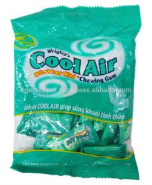 COOL AIR PINEAPPLE CHEWING BAG 131.4G/WRIGLEYS CHEWING GUM
