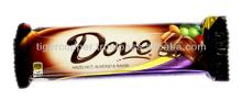 DOVE HEZELNUT ALMOND & RAISIN CHOCOLATE BAR 43G/DOVE CHOCOLATE BAR/DOVE MARS CHOCOLATE