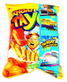 YO POTATO SNACK BBQ CHICKEN FLAVOR PACK 25G/ORION SNACKS
