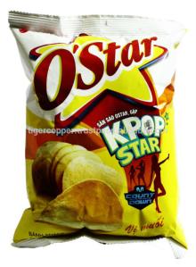 OSTAR POTATO CHIPS SALT FLAVOR PACK 24G/ORION SNACKS
