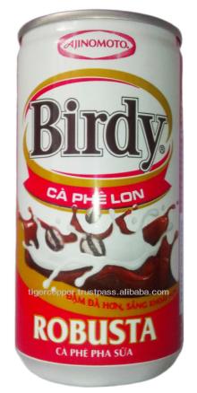 AJINOMOTO BIRDY ROBUSTA COFFEE MILK BLEND DRINK CAN 170ML/CANNED COFFEE DRINKS/MILK COFFEE DRINK/VIE