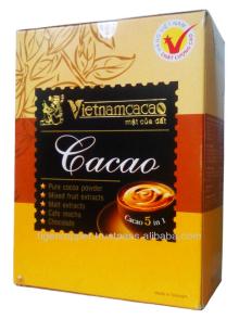 VINACACAO 5 IN 1 COCOA POWDER BOX 160G/CHOCOLATE DRINKS/COCOA DRINKS/CACAO DRINKS