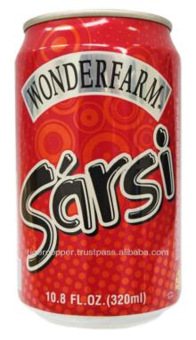WONDERFARM SARSI SOFT DRINKS CAN 320ML/SARSI SOFT DRINKS/CANNED SOFT DRINKS/CANNED SARSI CARBONATED