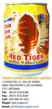 RED TIGER ENERGY DRINK CAN 250ML/CANNED ENERGY DRINKS/CARBONATED ENERGY DRINKS/VIETNAM ENERGY DRINKS