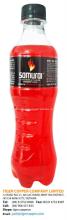 SAMURAI ENERGY DRINK PET BOTTLE 390ML/CARBONATED ENERGY DRINKS/SAMURAI VIETNAM