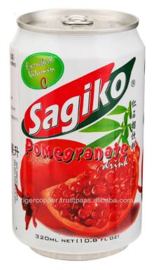 SAGIKO POMEGRANATE DRINK CAN 320ML/CANNED FRUIT DRINKS/FRUIT JUICE DRINKS