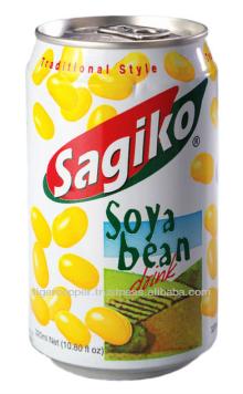 SAGIKO SOYA BEAN DRINK CAN 320ML/CANNED FRUIT DRINKS/FRUIT JUICE DRINKS